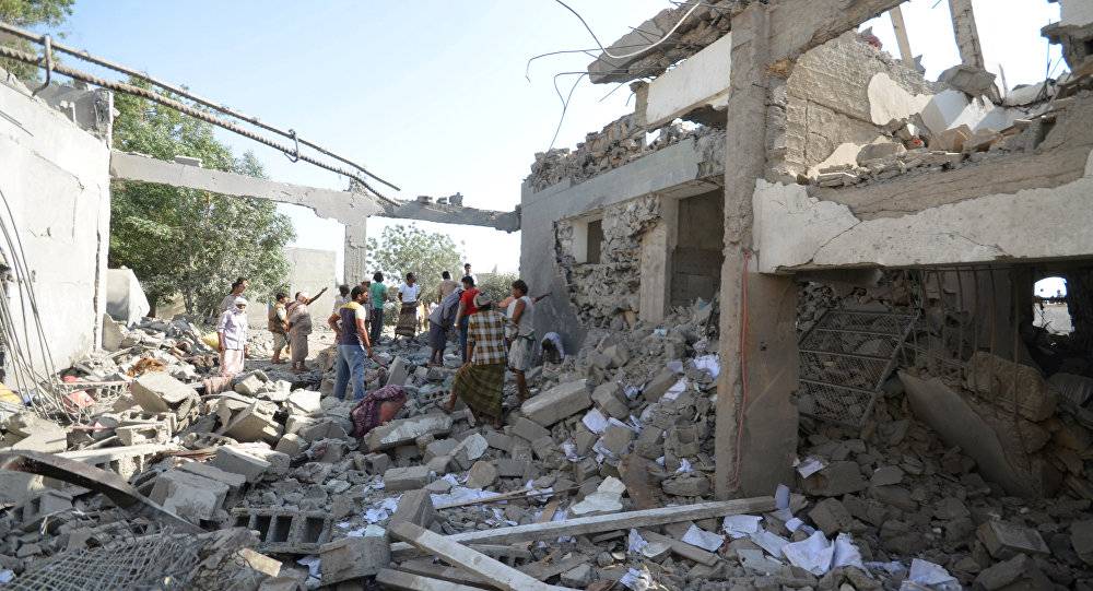 24 قتيلا جراء غارة للتحالف العربي في محافظة صعدة باليمن