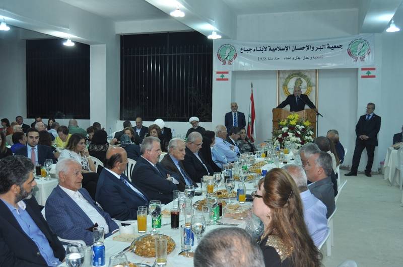 رعد في افطار في جباع: لبنان راية للاستقرار والامن في كل المنطقة