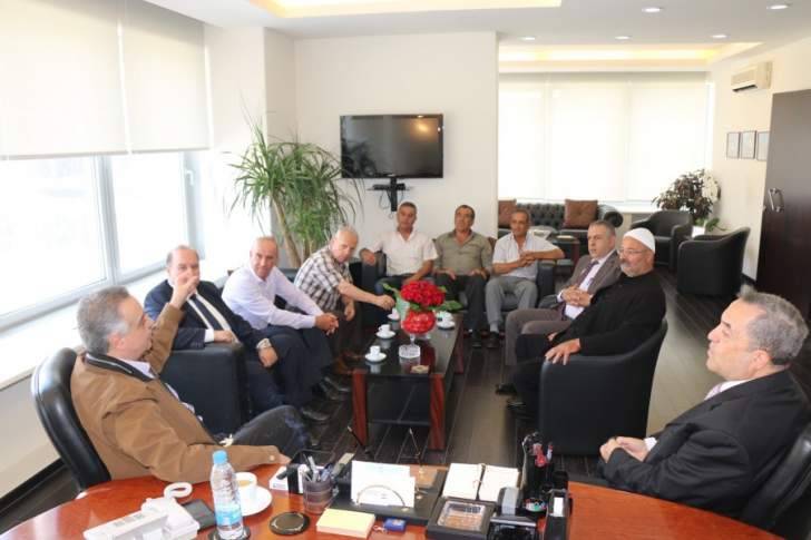 أرسلان عرض الأوضاع مع شربل ووفود في الوزارة