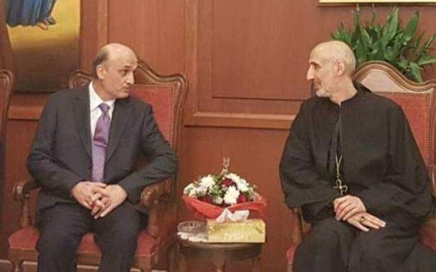 جعجع هنأ الأب الشدياق بتعيينه
على رأس الرهبانيّة المارونيّة