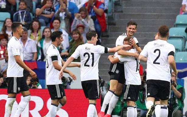 كأس القارات في كرة القدم - روسيا 2017 :
ألمانيا تستهل رحلتها بفوز مثير على استراليا (3-2)