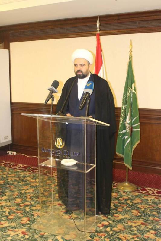 قبلان في إفطار مستشفى الزهراء: ليس أحب لله في خلقه من وحدتهم وشراكتهم وهو ما نريده بالممارسة السياسية