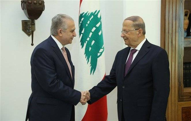 الرئيس عون استقبل الامين التنفيذي الجديد لــ 
