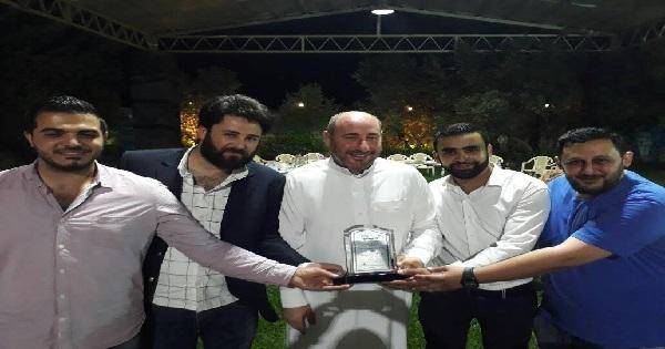 حدارة مكرّماً من مصلحة الشباب عكار