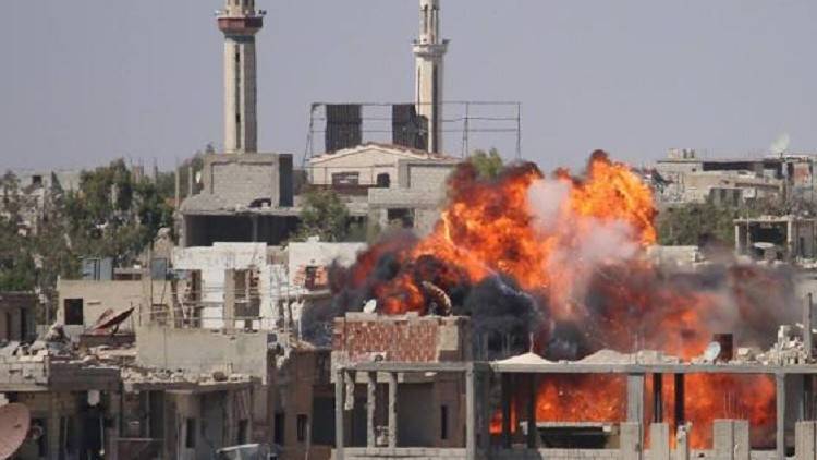 الجيش السوري ينفذ عملية عسكرية واسعة في درعا ويتقدم نحو الحدود الأردنية