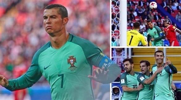 كأس القارات: رأسية رونالدو تقود البرتغال للصدارة