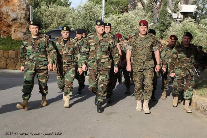 قائد الجيش للعسكريين: للبقاء على جهوزية للقيام بالمهمّات المرتقبة