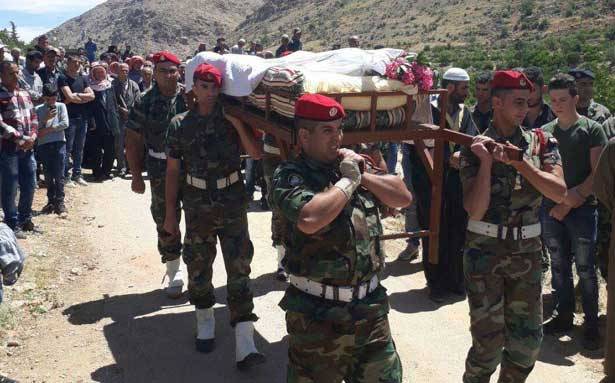 قيادة الجيش وأهالي معربون شيّعوا الشهيد محمد راضي
ممُثل الصراف وعون: عيون الجيش لن تغفل عن حماية الحدود