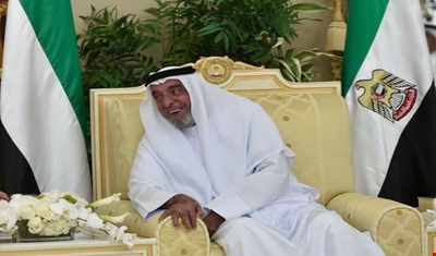 في أول ظهور علني له بعد فترة طويلة.. مغرّدون يدعون بطول العمر لبن زايد