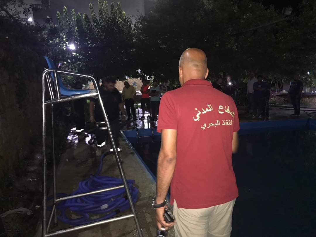 بالصور..العثور على جثة طفل في مسبح في بشامون