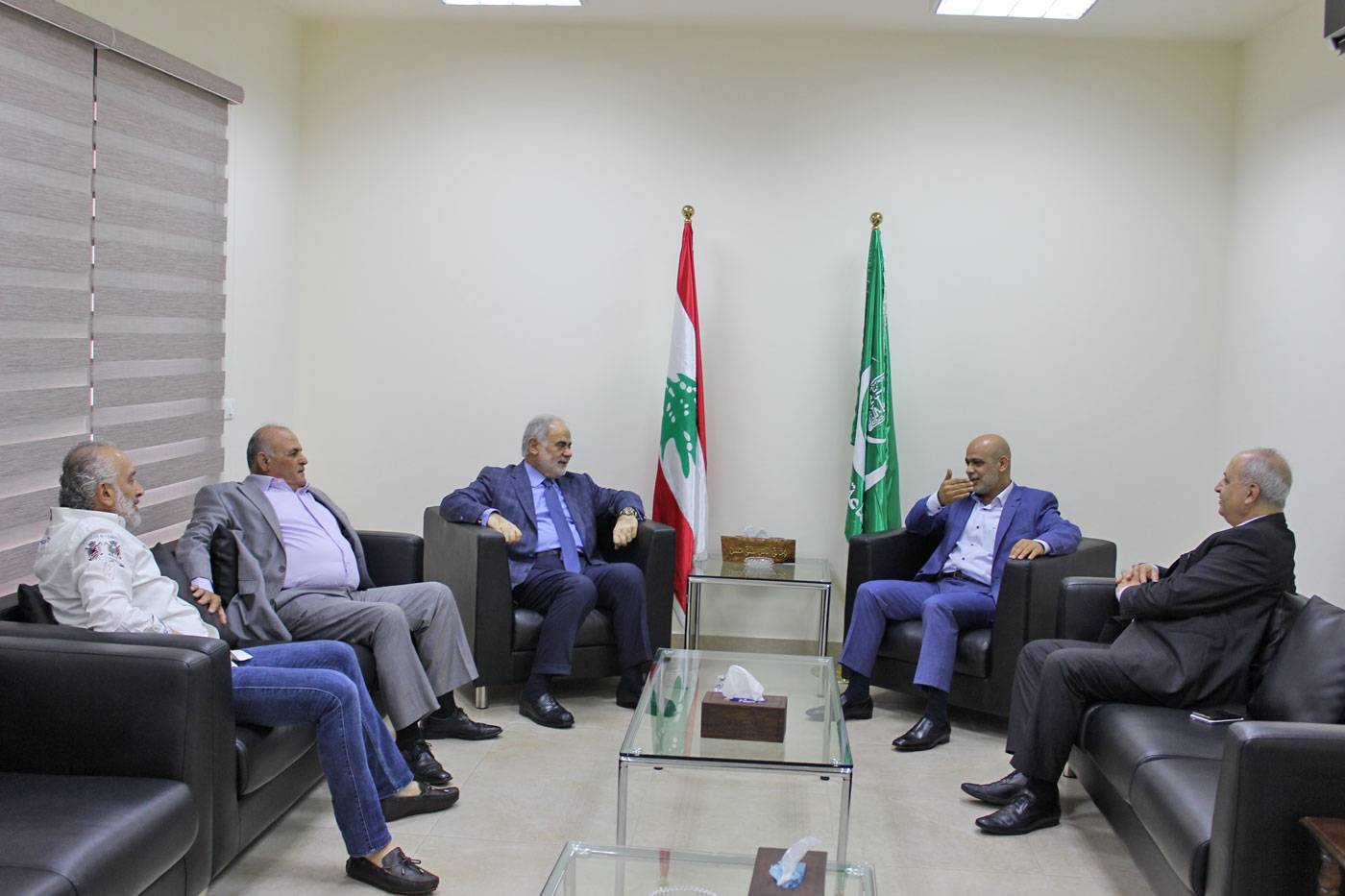 الجماعة الاسلامية استقبلت أبو زيد مهنئا بالفطر