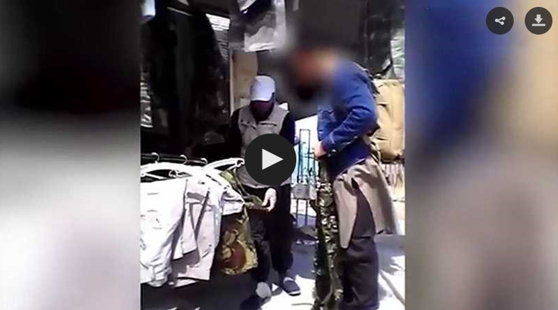 فيديو-  لقطات سرية من داخل الرقة شاهد ماذا يفعل 