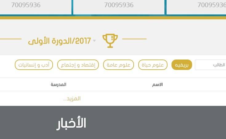 للإطلاع على نتائج "البروفية" والعلامات بالتفاصيل.. زوروا هذا الموقع