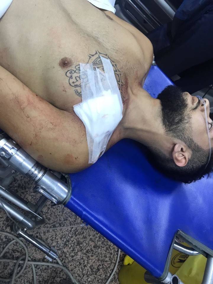 حاولوا الدخول بالقوة إلى غرفة الموقوف في المستشفى.. فوقع الاشكال