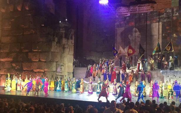 إطلاق مهرجان بعلبك