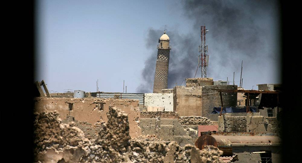 القوات العراقية تحرر حيا قديما في الموصل من 