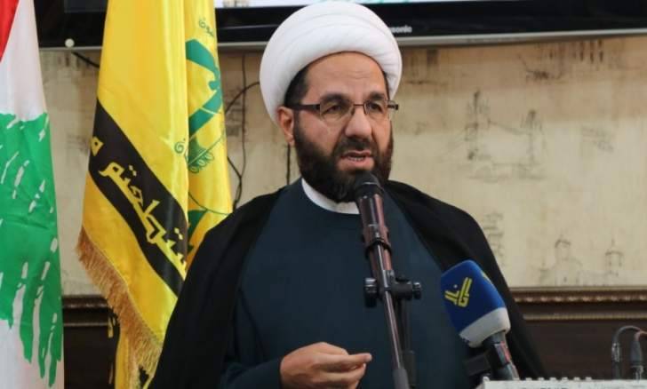 دعموش: جيشنا اللبناني يقظ وجاهز وعلى أتم الاستعداد
