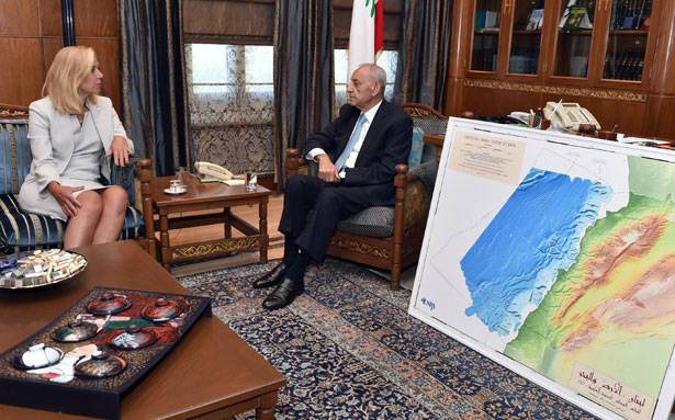 بري يُؤكد لكاغ التمسّك
بكامل الحق اللبناني