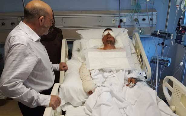 عاد العسكريين الجرحى في عمليّة عرسال
الصراف: ما قام به الجيش جنبنا خطراً كبيراً