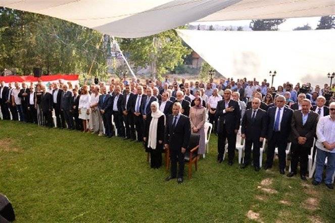 باسيل مثل رئيس الجمهورية في حفل اطلاق البلدية الذكية في جزين