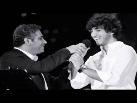 بالفيديو.. هل يغني فضل شاكر ديو مع نجله محمد؟