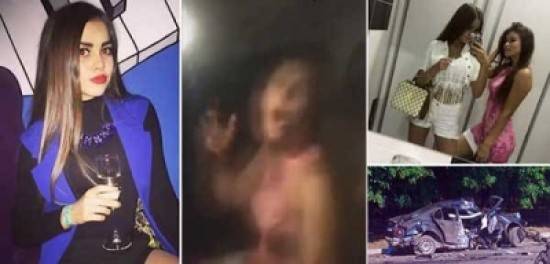 فيديو مروع.. لحظة مصرع ملكة جمال بحادث مأساوي