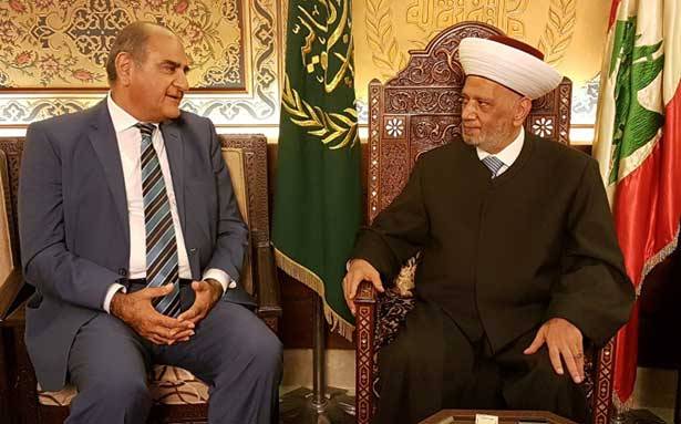 الخطيب بعد لقائه دريان : لبحث وضع النازحين جدّياً