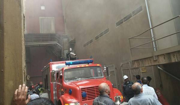 اندلاع حريق في محطة كهرباء تبريز بشمال غرب ايران