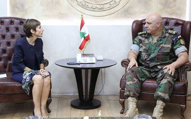 قائد الجيش بحث وجيرار
شؤون النازحين السوريين