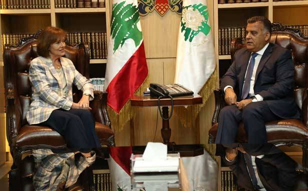 ابراهيم التقى قيادياً فلسطينياً
وعرض الأوضاع مع ريتشارد ولاسن