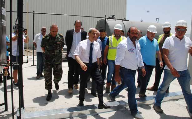 خير تفقد محطة زحلة لتكرير مياه الصرف :
نفذنا قرار الحكومة بتأمين مُولّدات كهربائيّة