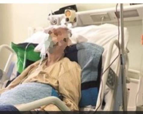 بالصورة-  نجم خليجي ينازع مرض السرطان وحالته خطرة جداً!