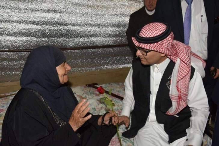 البخاري والشعار زارا جديدة ومخيمات اللاجئين السوريين وافتتحا حديقة في خربة داود