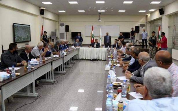 إجتماع مُغلق في السراي الحكومي ــ صيدا
بين اللواء ابراهيم والفصائل الفلسطينيّة