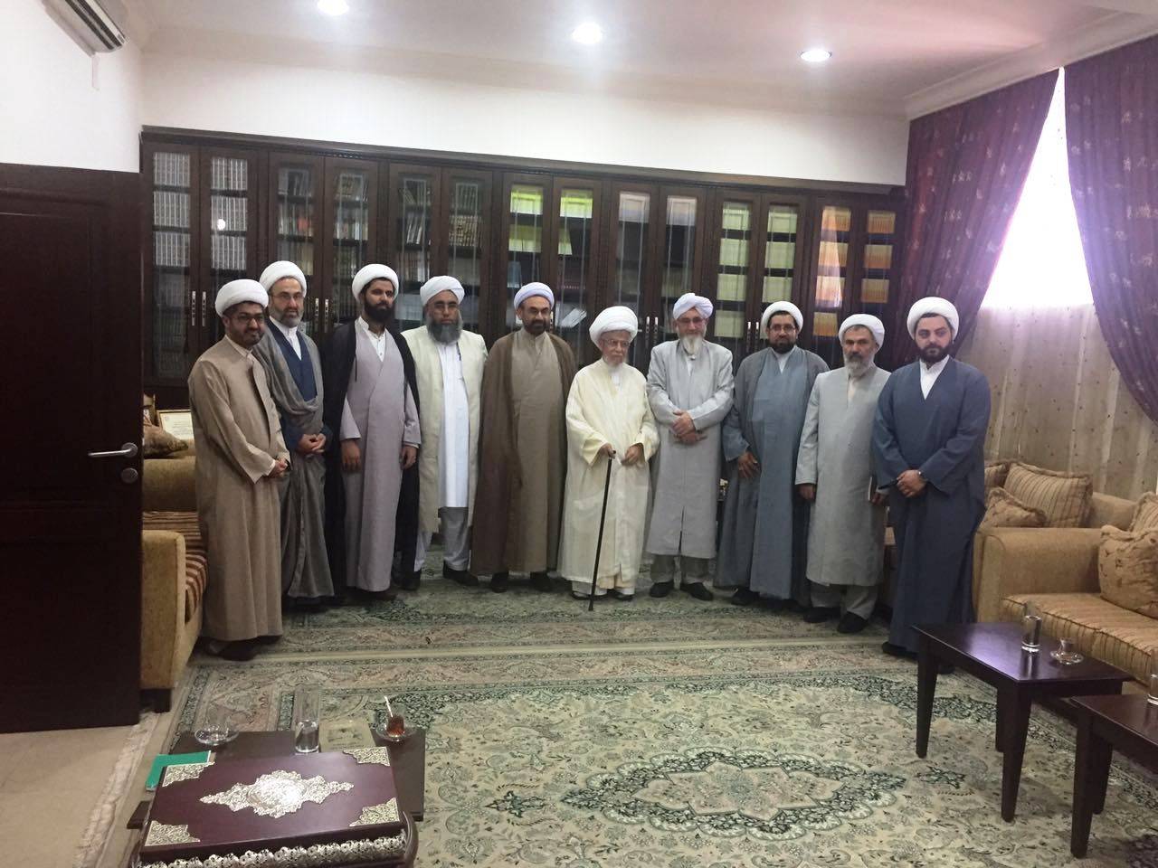 النابلسي التقى وفدا جامعيا ايرانيا: إسرائيل أساس الفتنة والتوتر والخلافات في المنطقة
