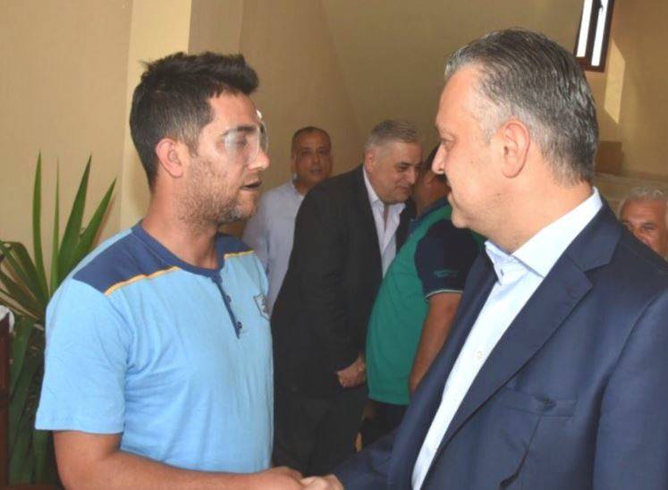 حبيش زار العسكريين الجرحى من أبناء عكّار
