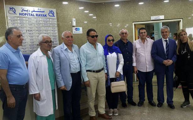 اتحادات المستشفيات العربية
زار مستشفيات في بعلبك