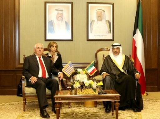 تيلرسون يأمل في احراز تقدم في الازمة الخليجية