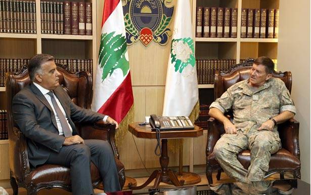الأوضاع على الحدود الجنوبيّة
بين رئيس مُراقبة الهدنة وقيادات أمنيّة