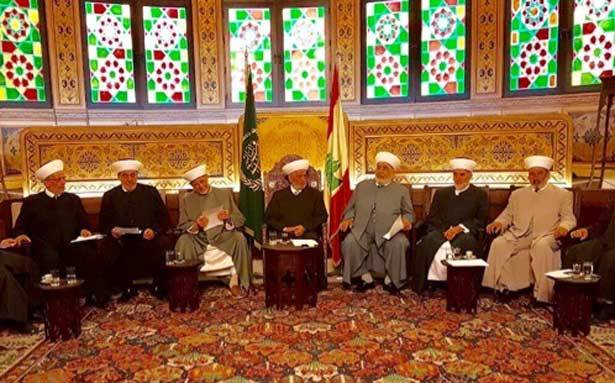 مجلس المفتين :  ندعم خطوات الجيش بالتعاون
مع القوى الأمنيّة في مُواجهة كلّ الأخطار