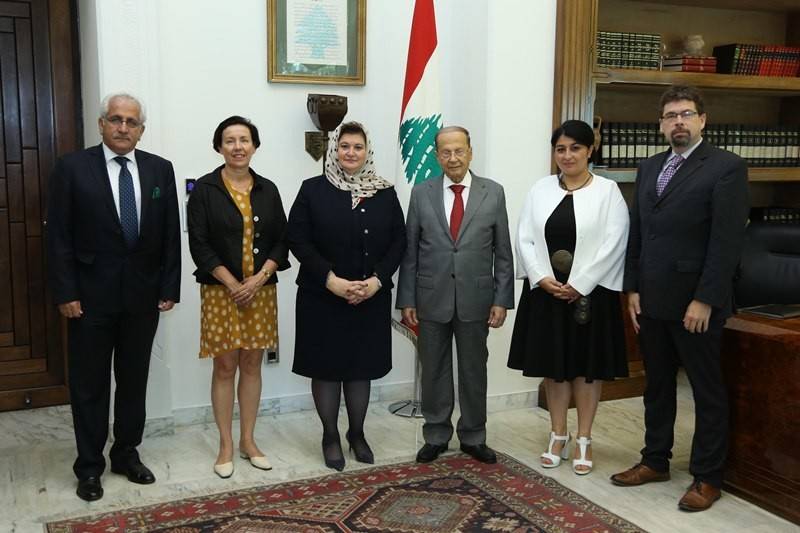 عون: مصمم على تعزيز العلاقات مع فرنسا وتطويرها