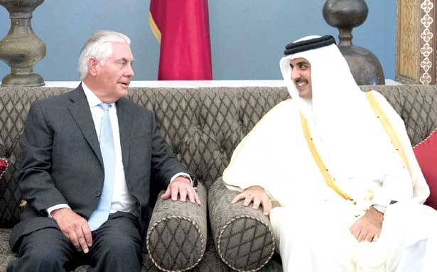 تيلرسون يغادر قطر دون انفراج للازمة والامارات تحدد خيارين امام الدوحة