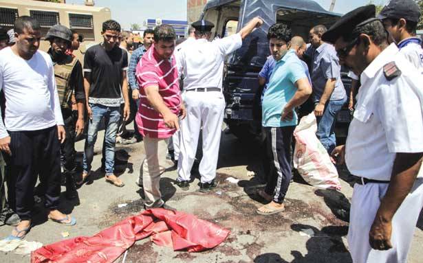 الإرهاب يضرب مصر من جديد : مقتل أوكرانيّتين وخمسة رجال أمن