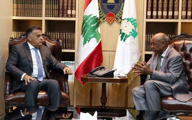 إبراهيم التقى مسؤولاً أممياً