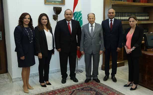 زار بعبدا وبري وخليل ... عارضاً توجّهاته
البنك الدولي أبلغ عون رغبته لتعزيز الشراكة
وأكد التوجّه لإطلاق خطة لتعزيز الإنتاج