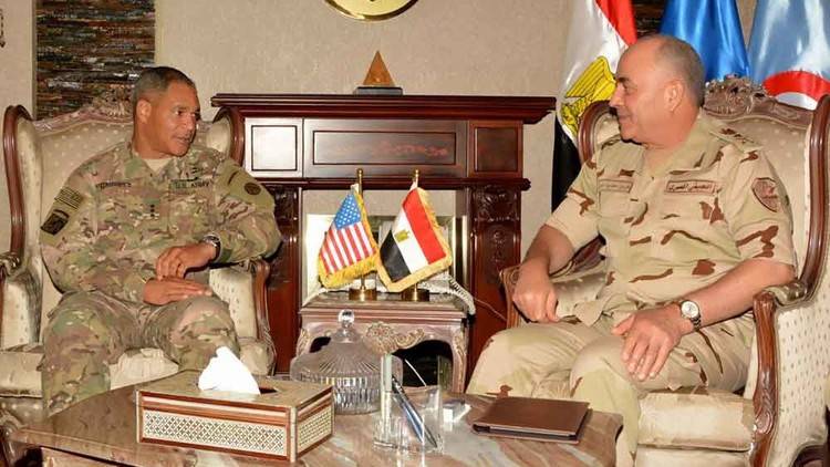 مصر والولايات المتحدة تبحثان تعزيز التعاون العسكري بينهما
