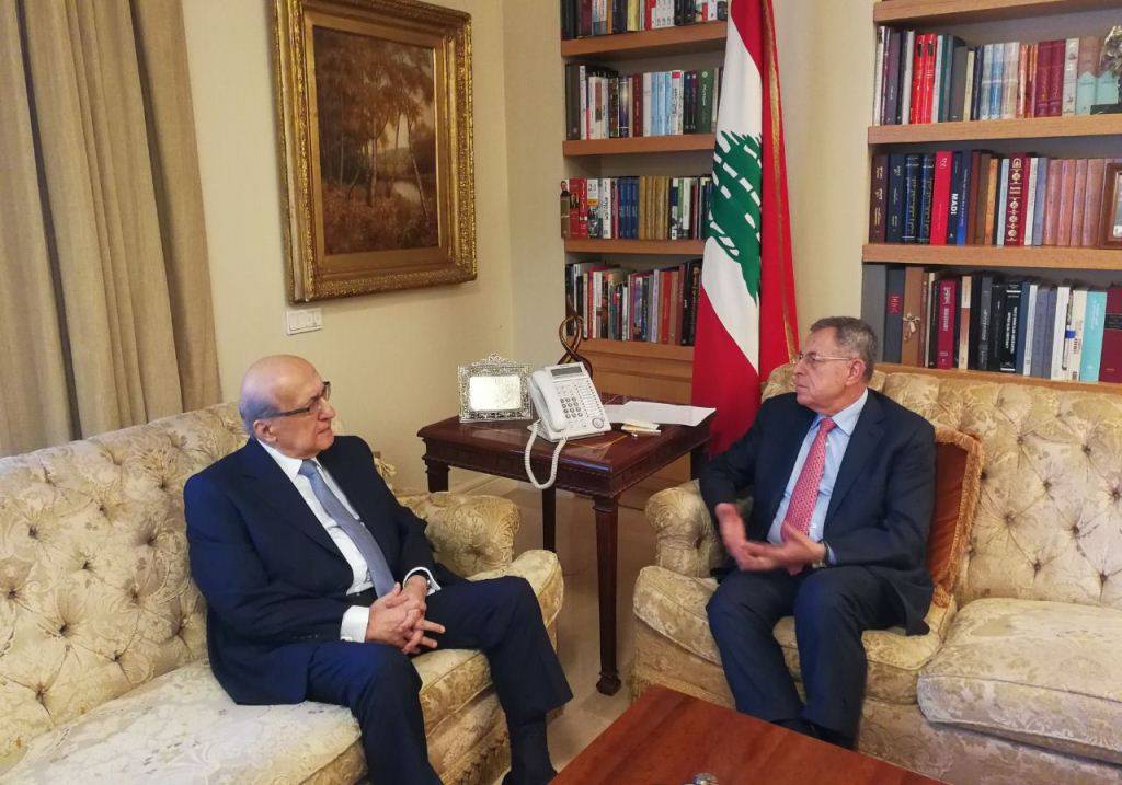 السنيورة استقبل رئيس جمعية المصارف