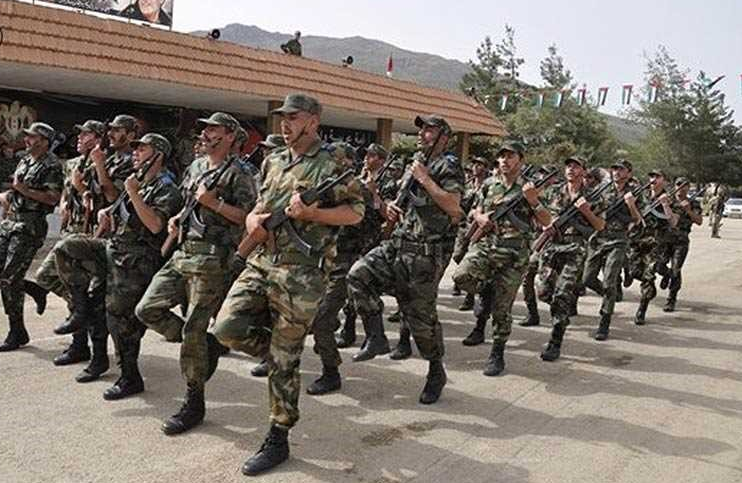 خدمة العلم الالزامية والاحتياطية لابناء الحسكة في محافظتهم