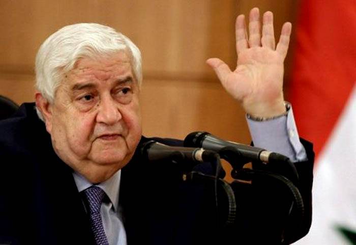 المعلم: سوريا ستواصل حربها على الإرهاب دون هوادة