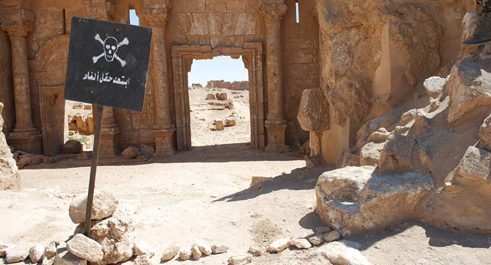 قلعة الرصافة السورية تشهد إعادة إعمار بعد تحريرها من الإرهاب